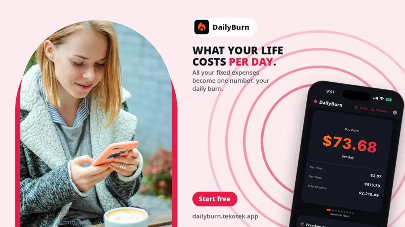 DailyBurn on a phone