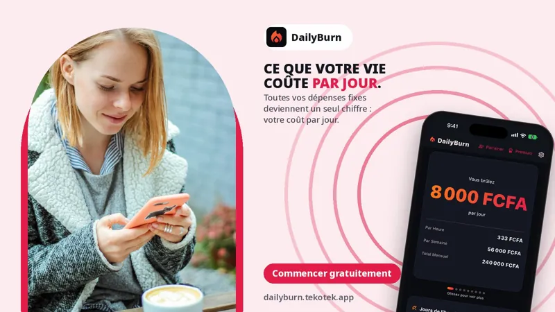 DailyBurn on a phone